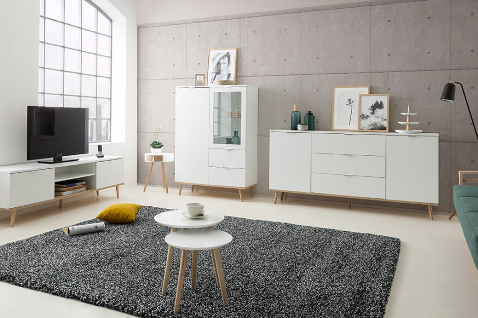 salotto accogliente caldo soggiorno arredamento interni design ProduceShop